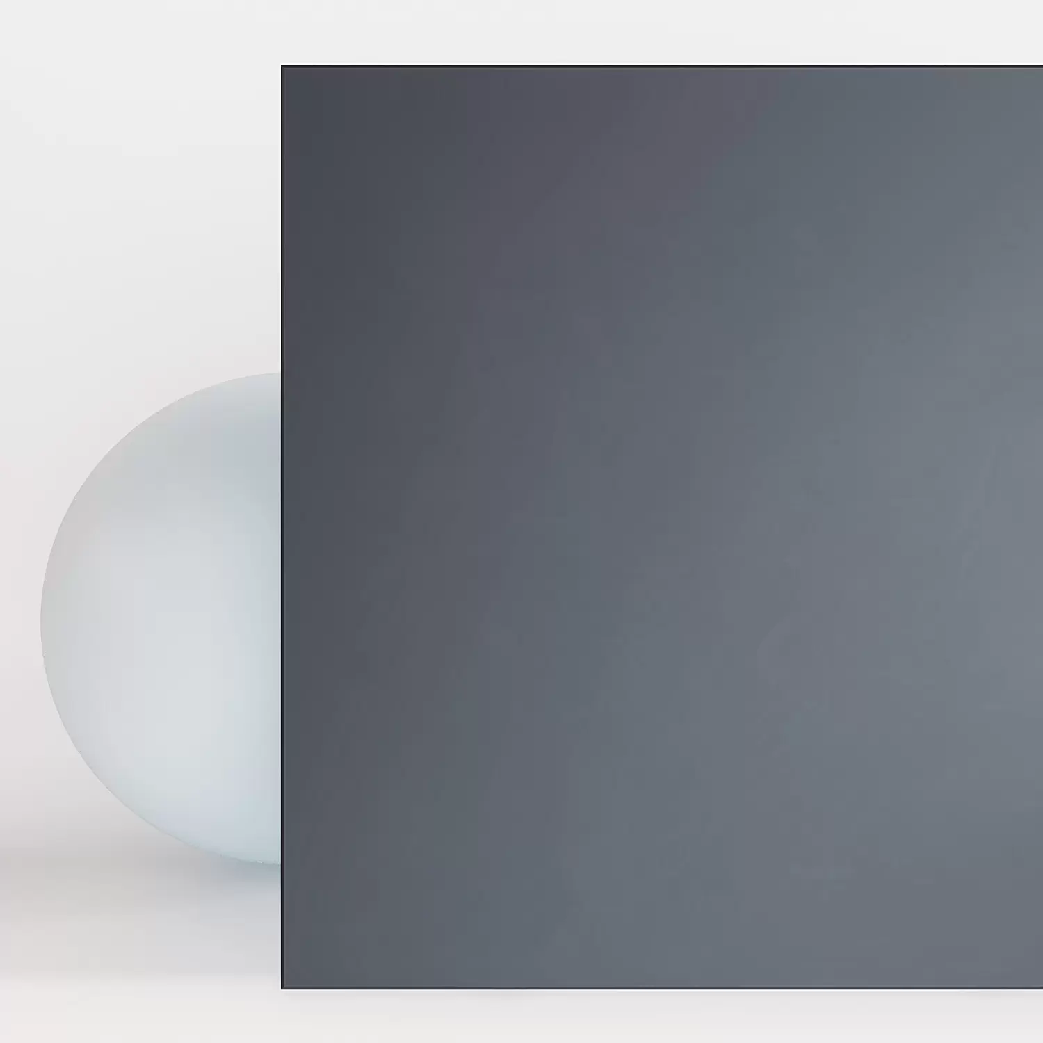 Матовое непрозрачное