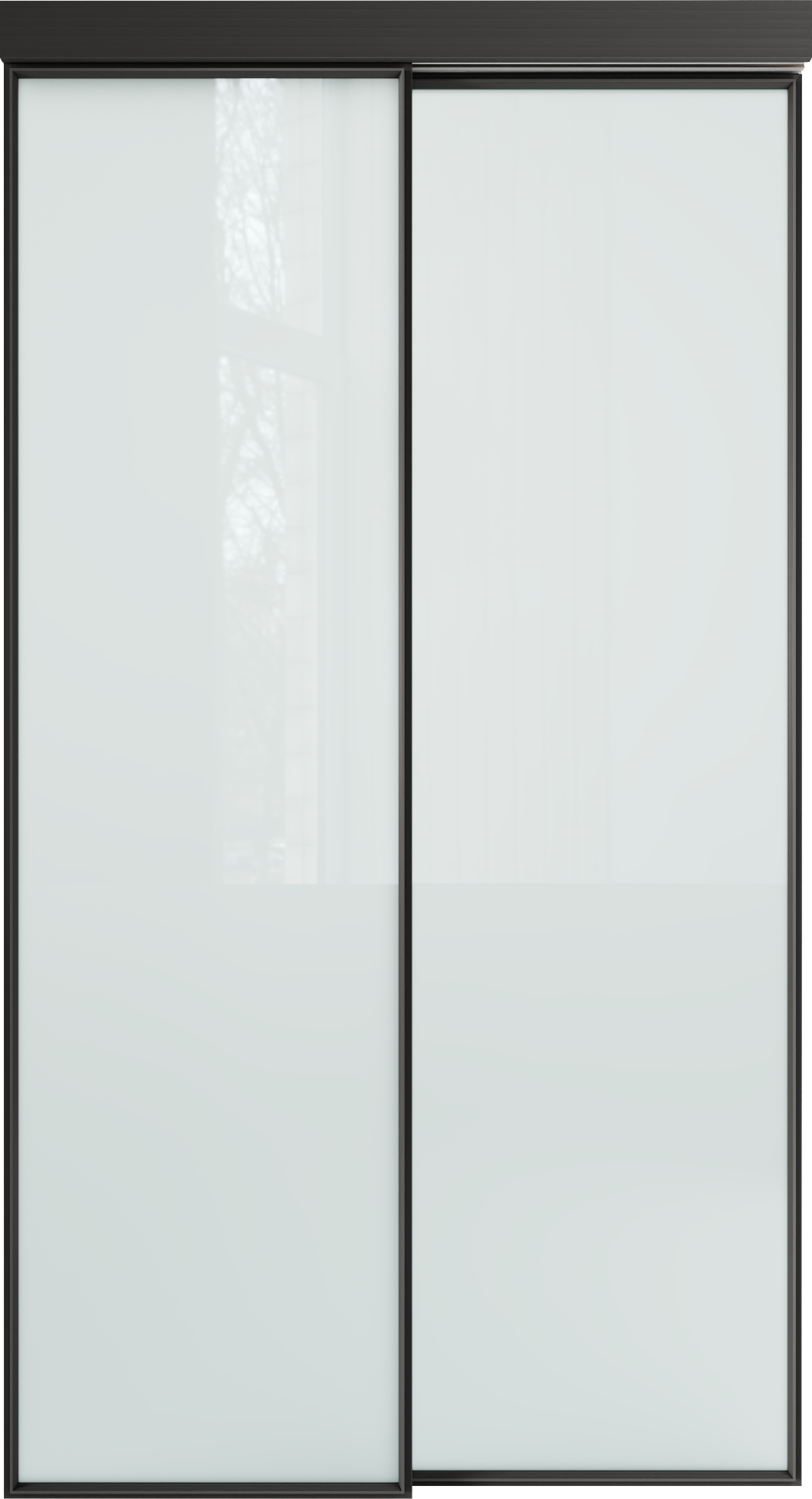 Цельностеклянная перегородка