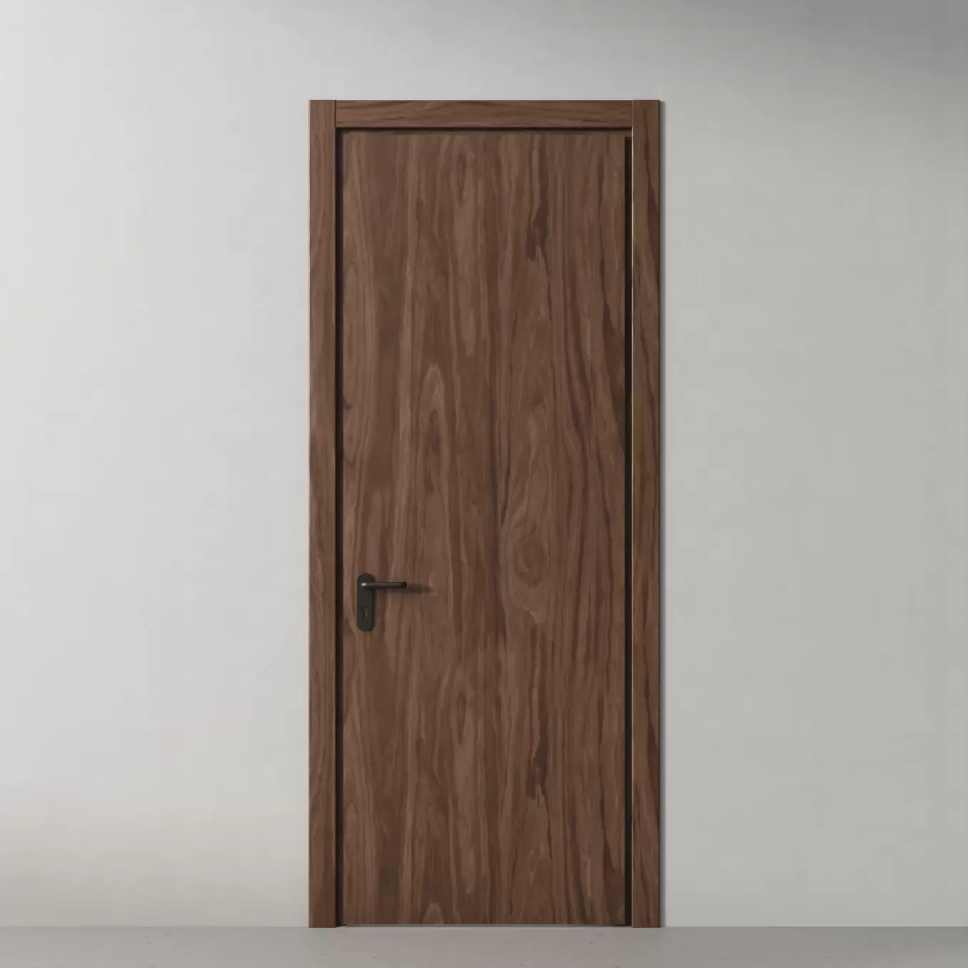 Противопожарные двери EI30, орех