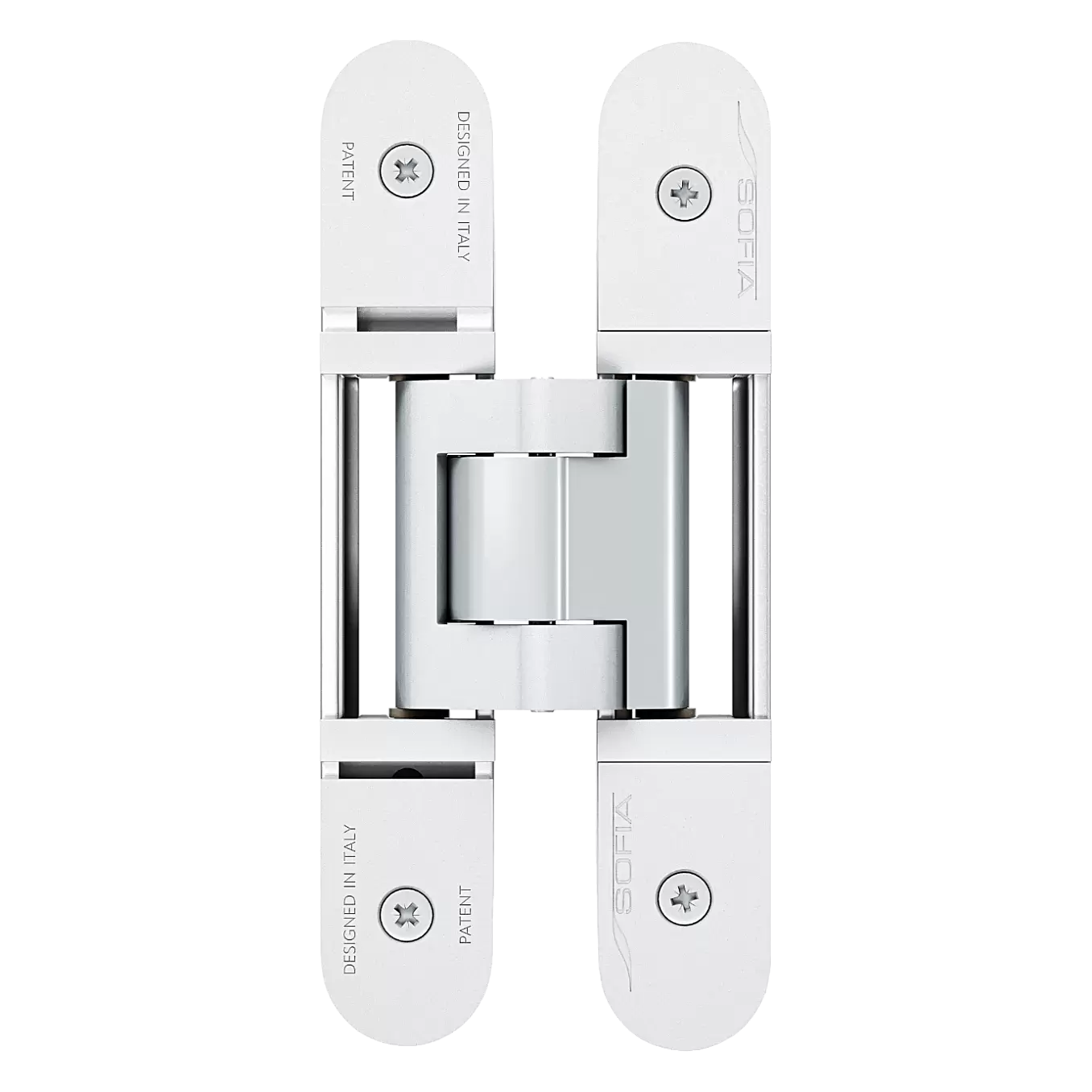 Скрытые петли Феникс, матовый алюминий