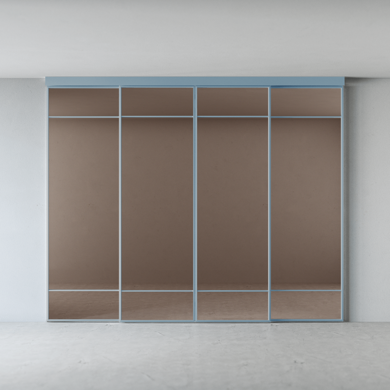 Межкомнатная перегородка Графика GR3, ral, 4 створки