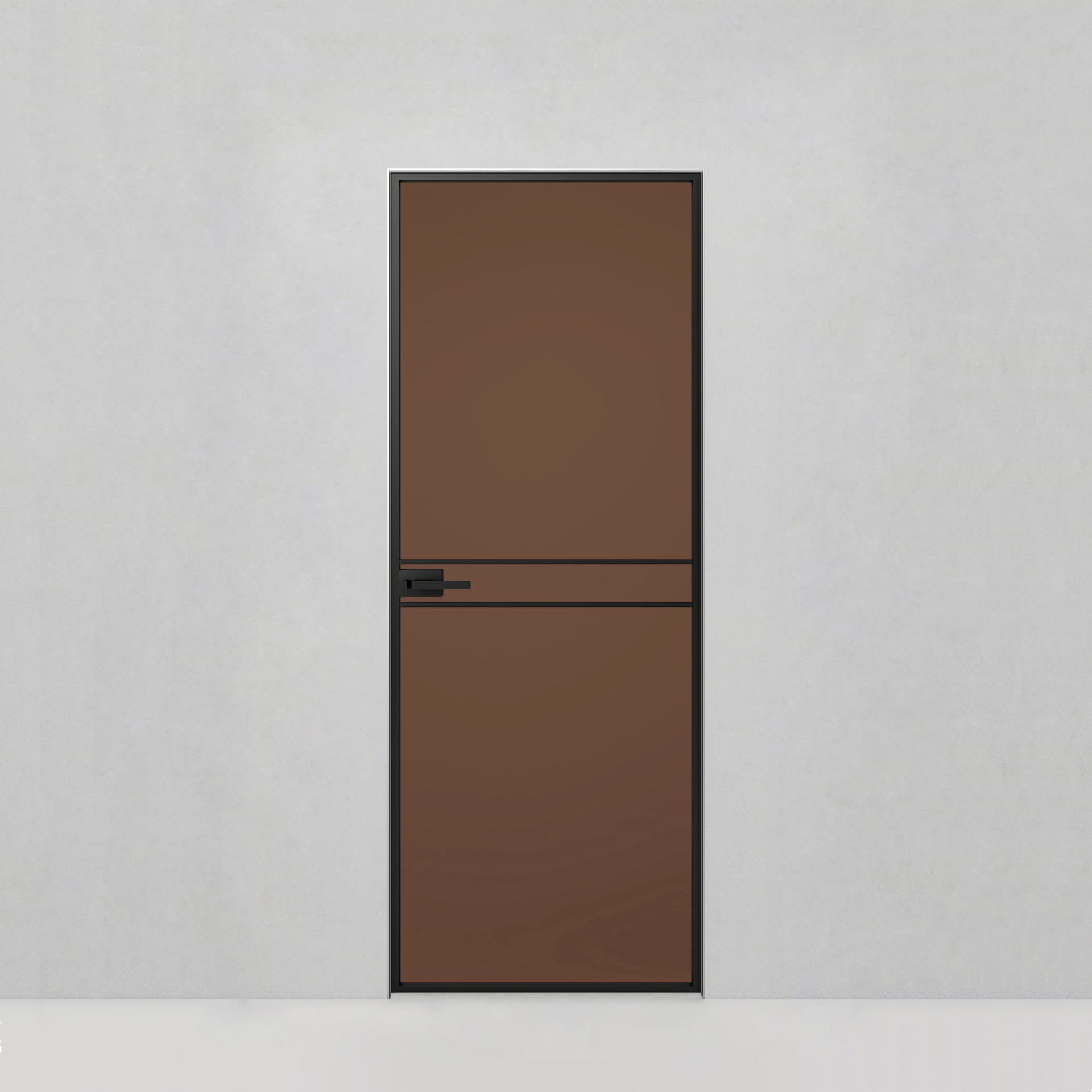 Стеклянная дверь Графика, GR14 стекло бронза непрозрачная