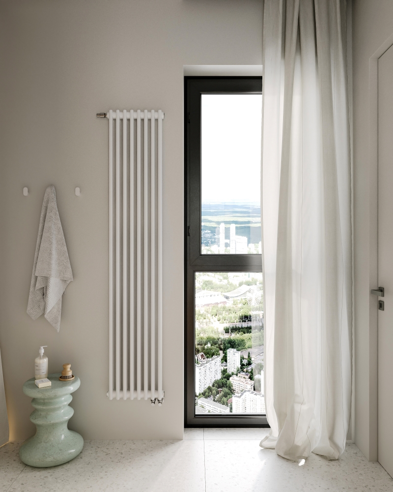 Ванная комната с видом на город — 4