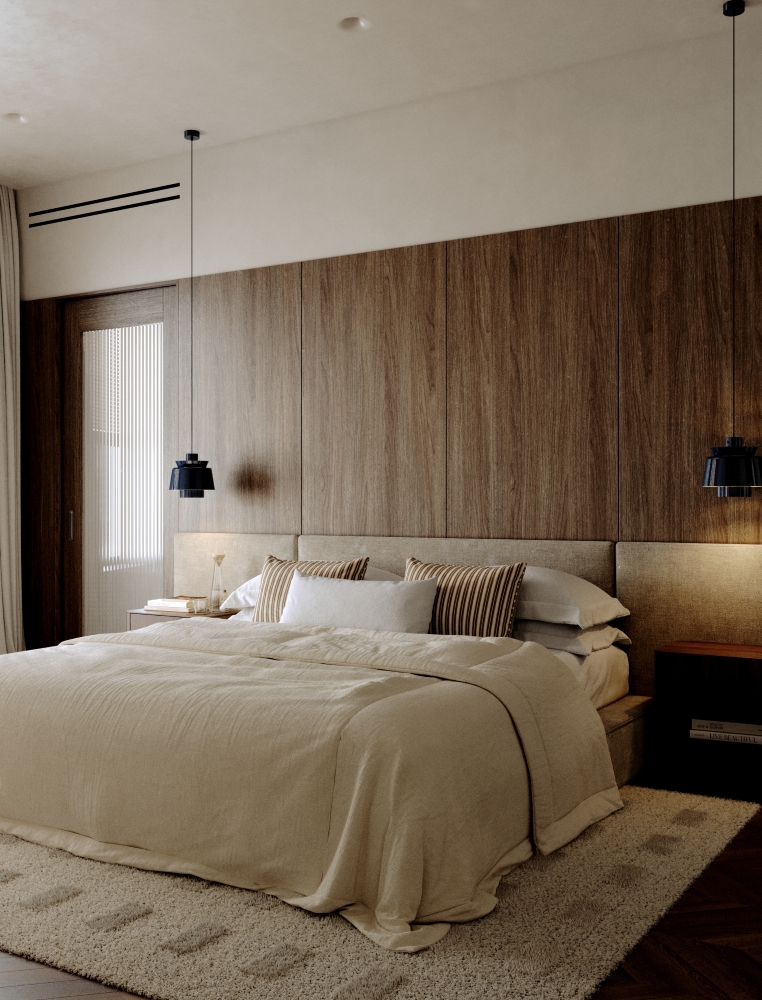 Спальня с акцентной дверью — 3