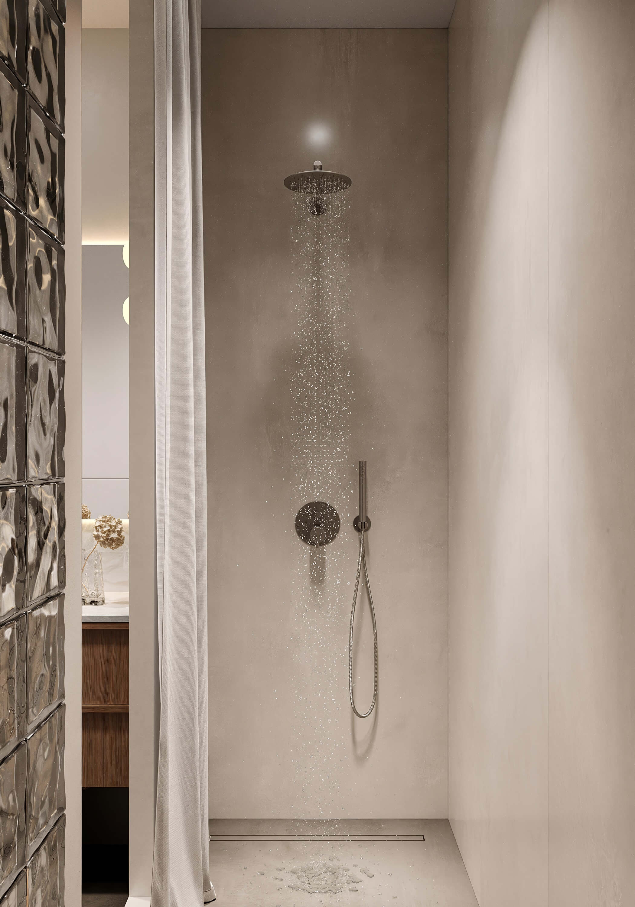 Светлая душевая — 8