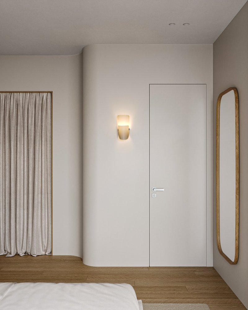 Мастер спальня с радиусной стеной — 9