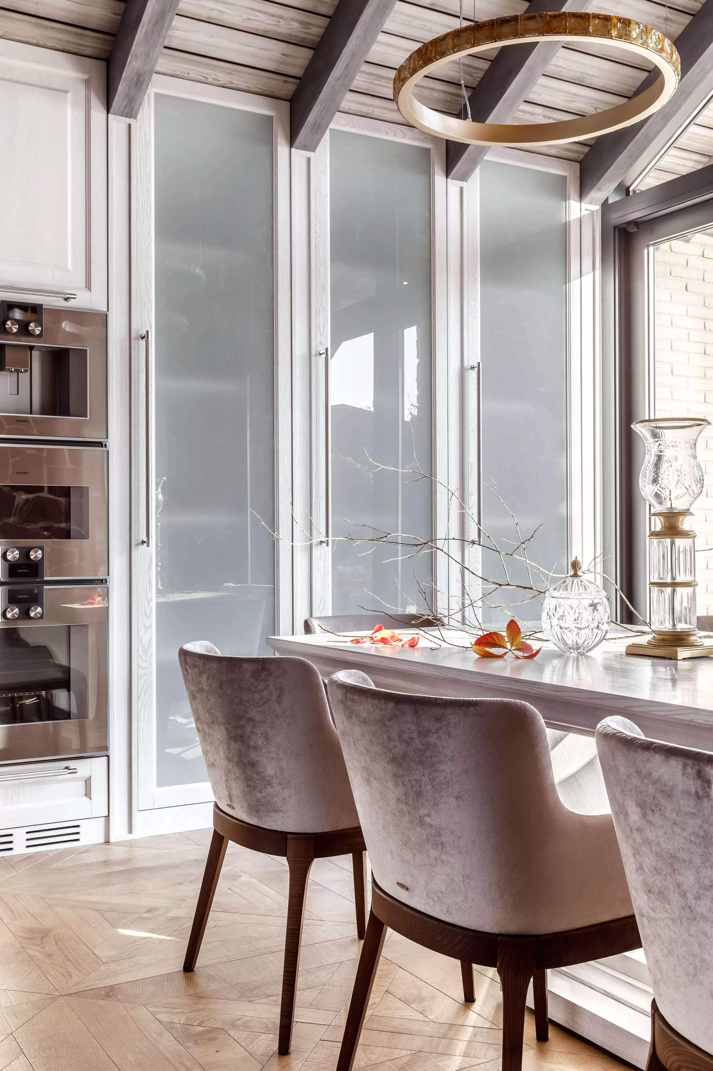 Дом с панорамным остеклением — 7