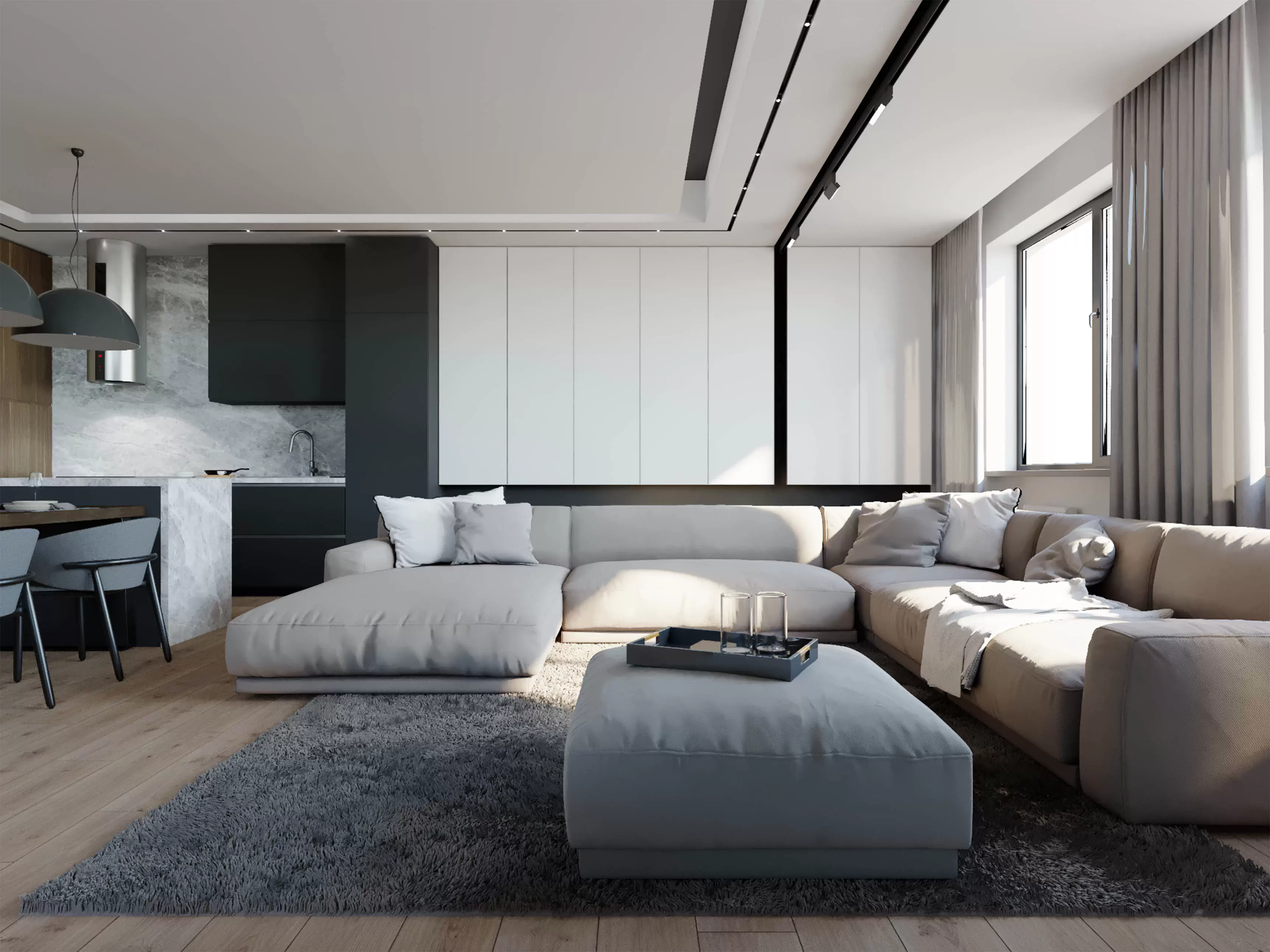 Двухэтажная квартира — 1