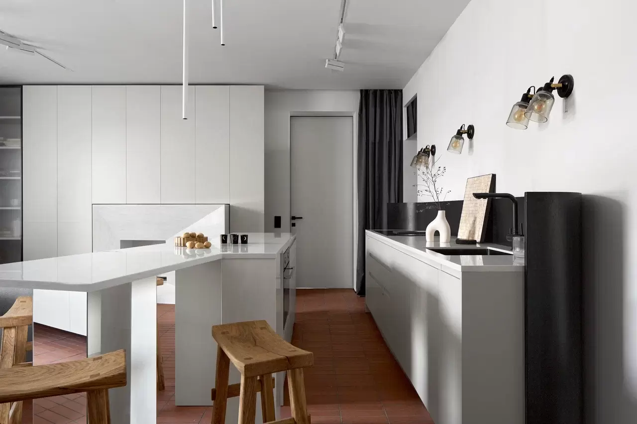 Кухня-гостиная и сельский минимализм — 7