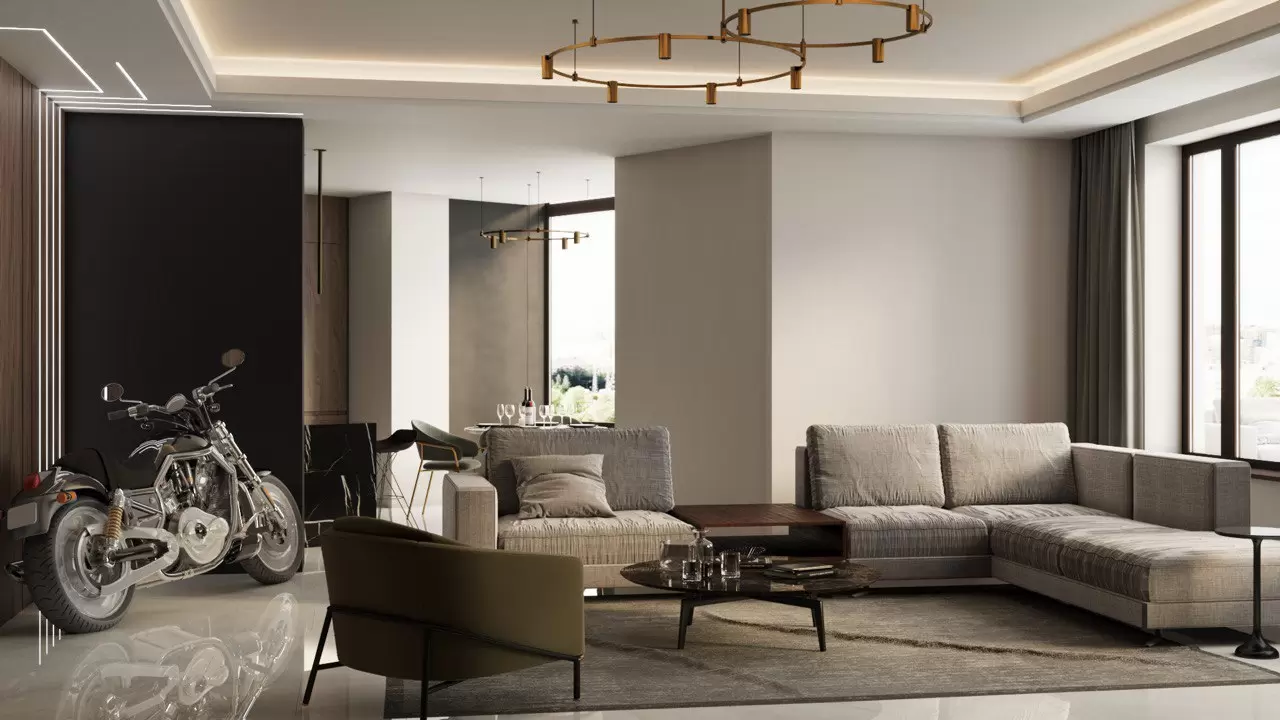 Квартира c мотоциклом — 6