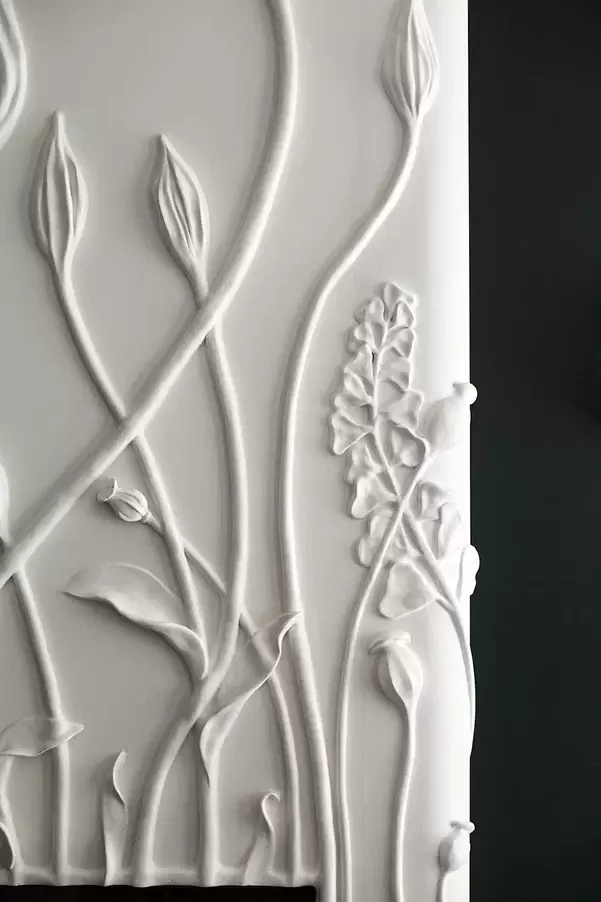 Кухня-гостиная с цветущим камином — 20