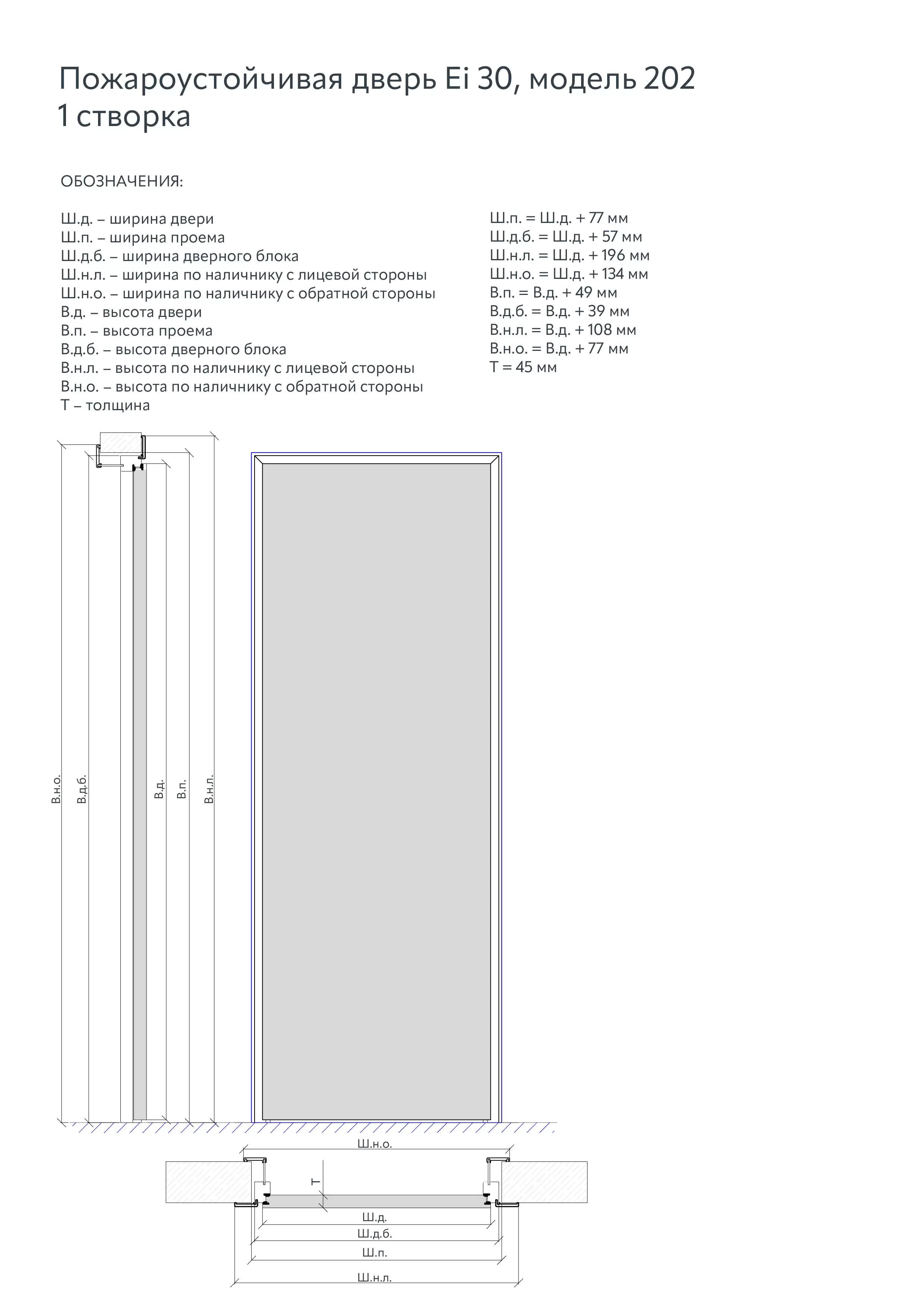 Техническая информация
