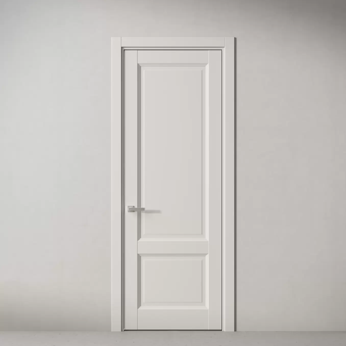 Межкомнатная дверь Элегант, модель 168 Белый улун