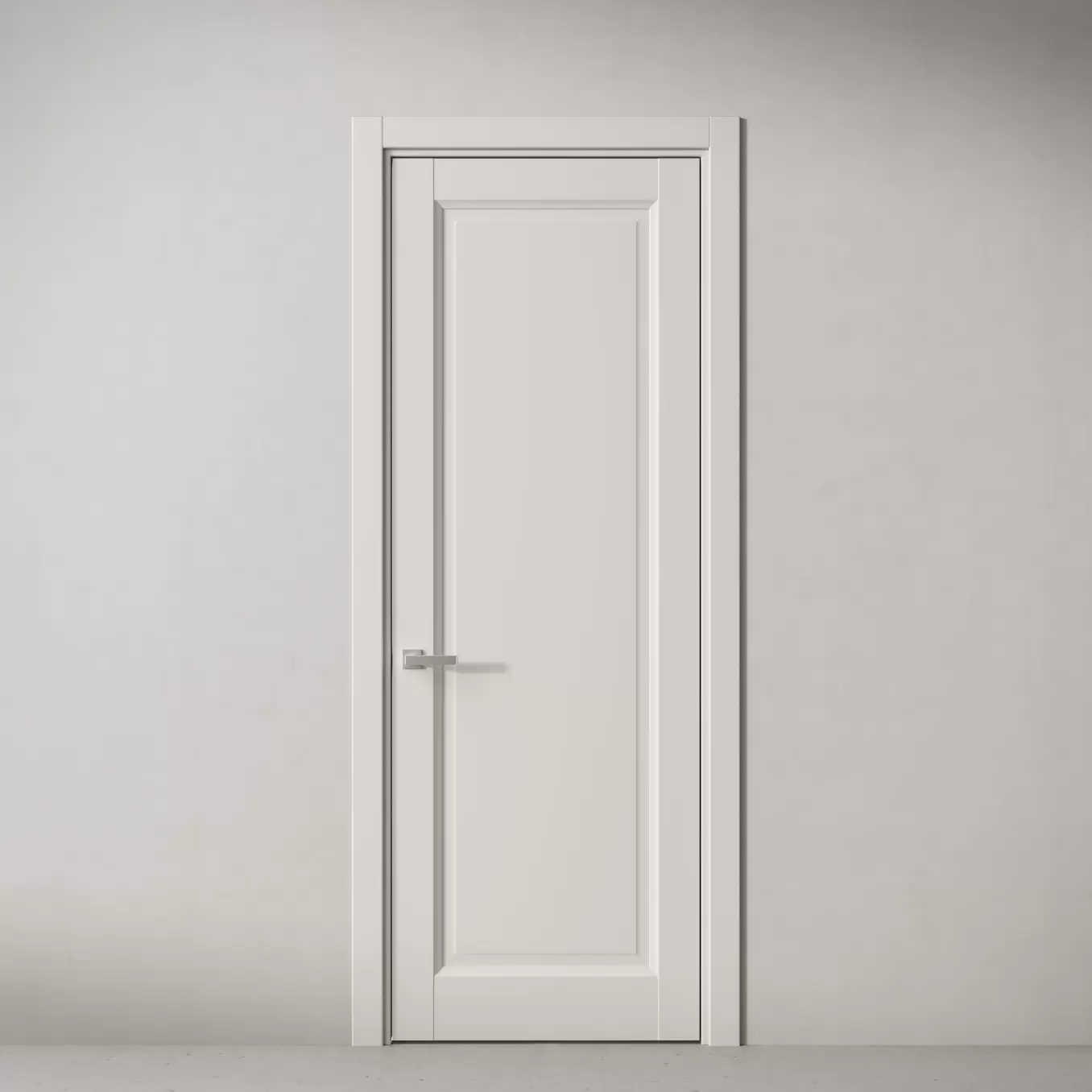 Межкомнатная дверь Элегант, модель 39 Белый улун