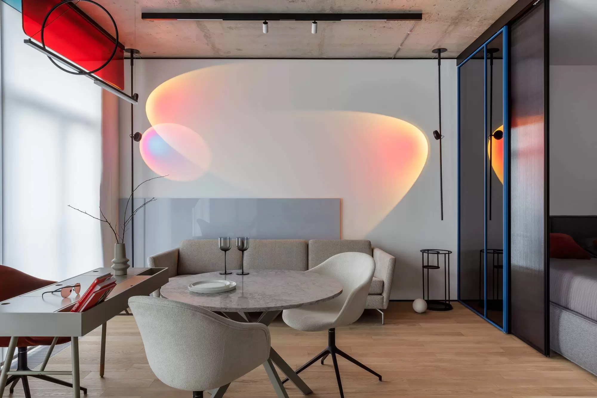 Радужный опал