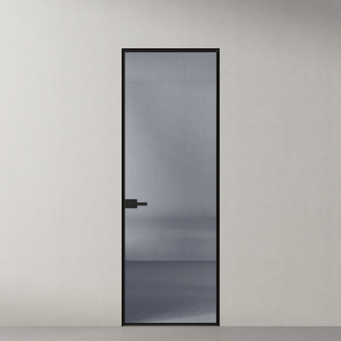 Стеклянная дверь 1000 линий