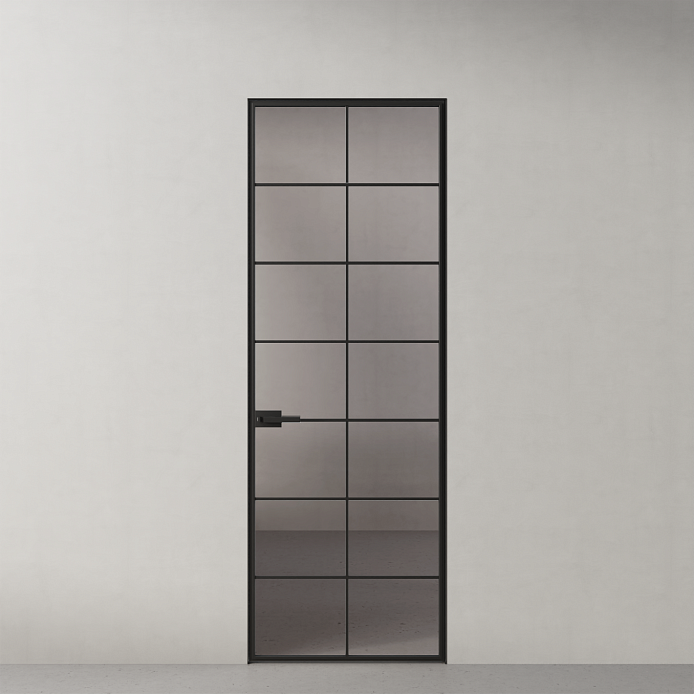 Стеклянная дверь Графика