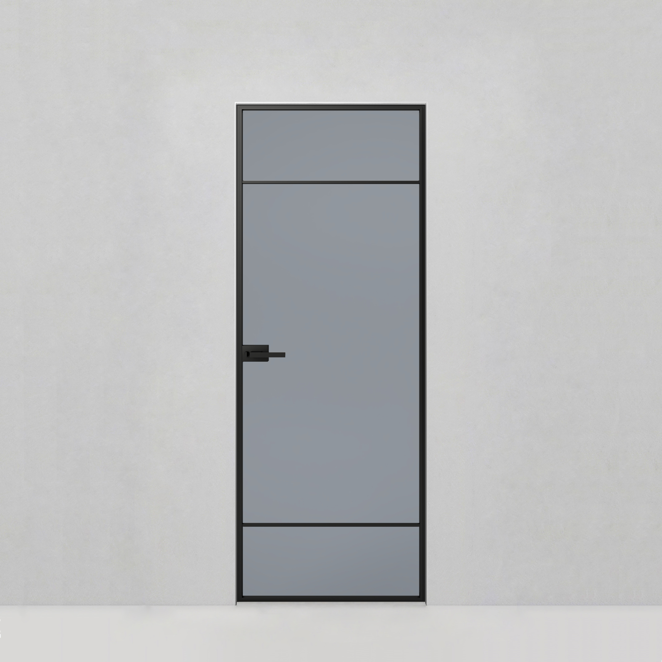 Стеклянная дверь Графика